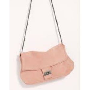 FREE PEOPLE  Slouchy Suede Shoulder Bag